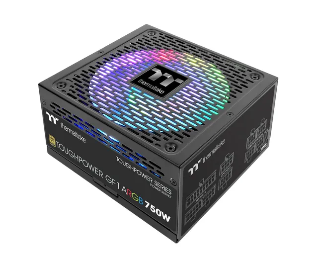 thermaltake-toughpower-gf1-argb-750w-pc-netzteil-80-plus-gold-vollmodular image 1
