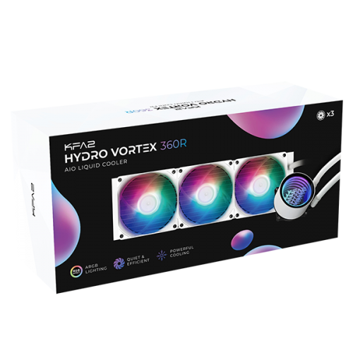 kfa2-hydro-vortex-360r-argb-white-cpu-wasserk-hlung-360-mm image 2