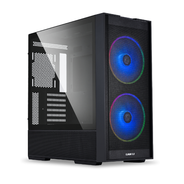 lian-li-lancool-206-airflow-midi-tower-2x-160mm-argb-pwm-mesh-schwarz-wei image 1