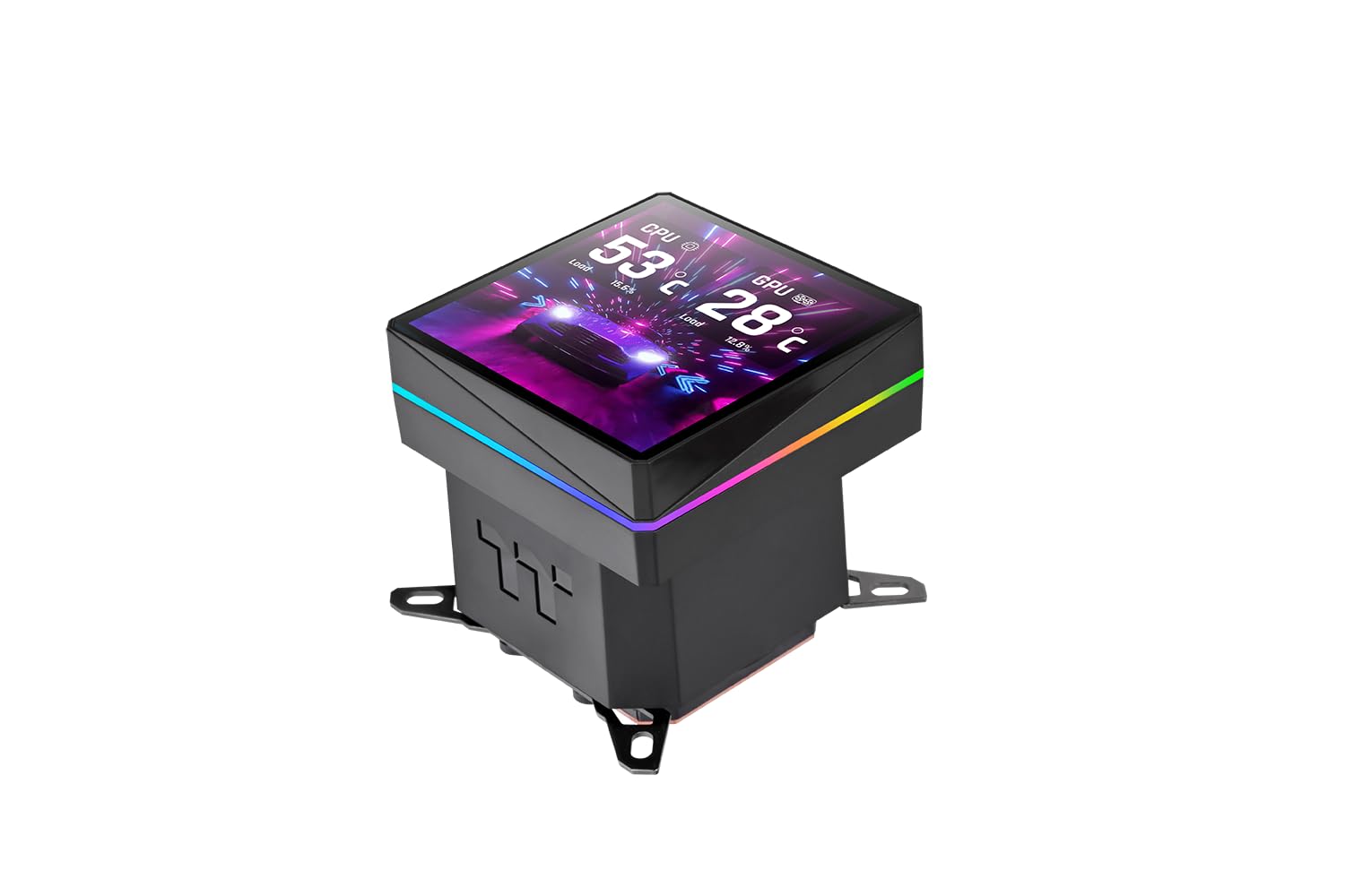 thermaltake-th360-v3-ultra-argb-all-in-one-wasserk-hlung-360mm-mit-3-95-zoll-tft image 5