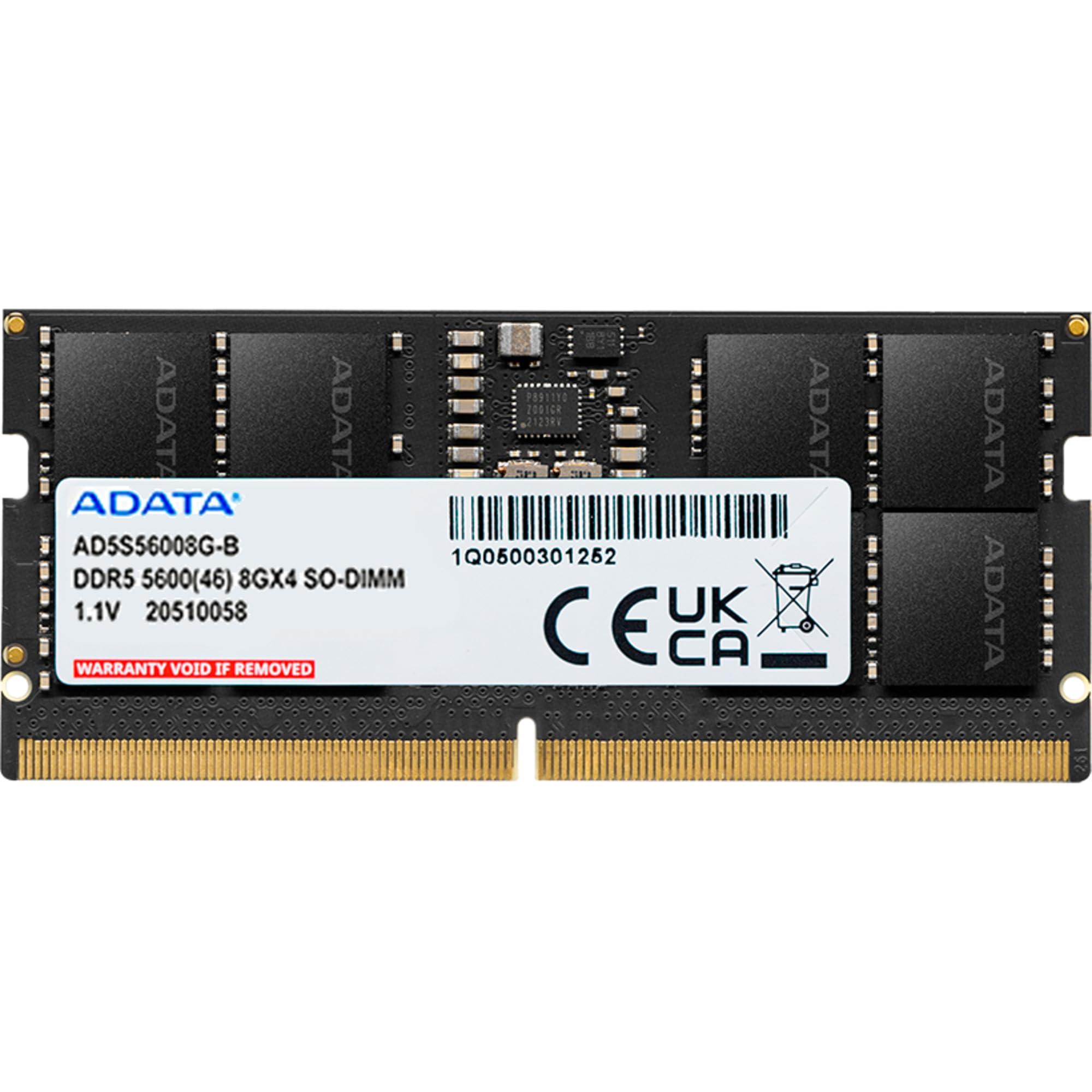 adata-premier-so-ddr5-8gb-5600mhz-laptop-arbeitsspeicher-single image 1