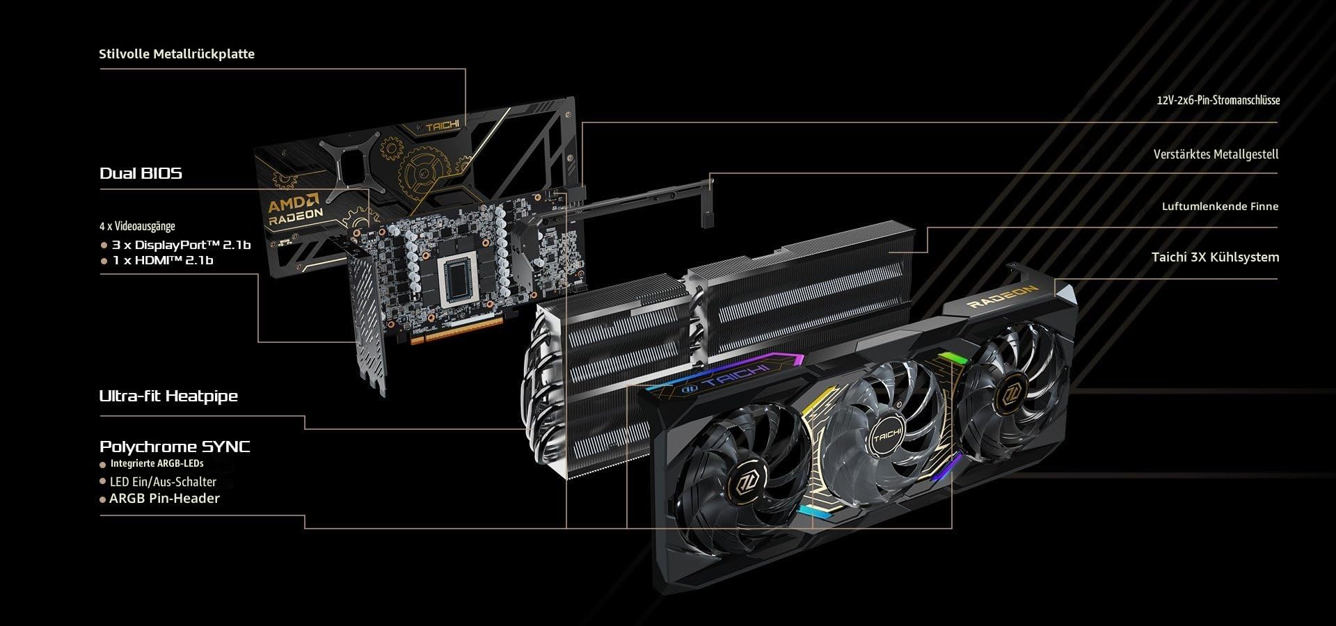 asrock-radeon-rx-9070-xt-taichi-16-gb-gddr6-grafikkarte-3-l-fter-2x-hdmi-2x-dp image 4