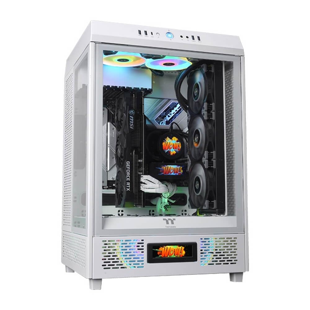 thermaltake-the-tower-500-lcd-panel-kit-snow-3-9-display-f-r-tower-500-steuerbar image 6