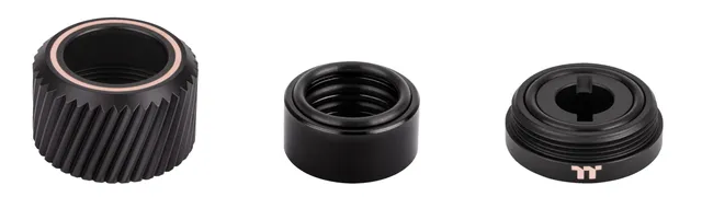thermaltake-pacific-sf-hard-tube-16mm-od-compression-fitting-matte-black image 1