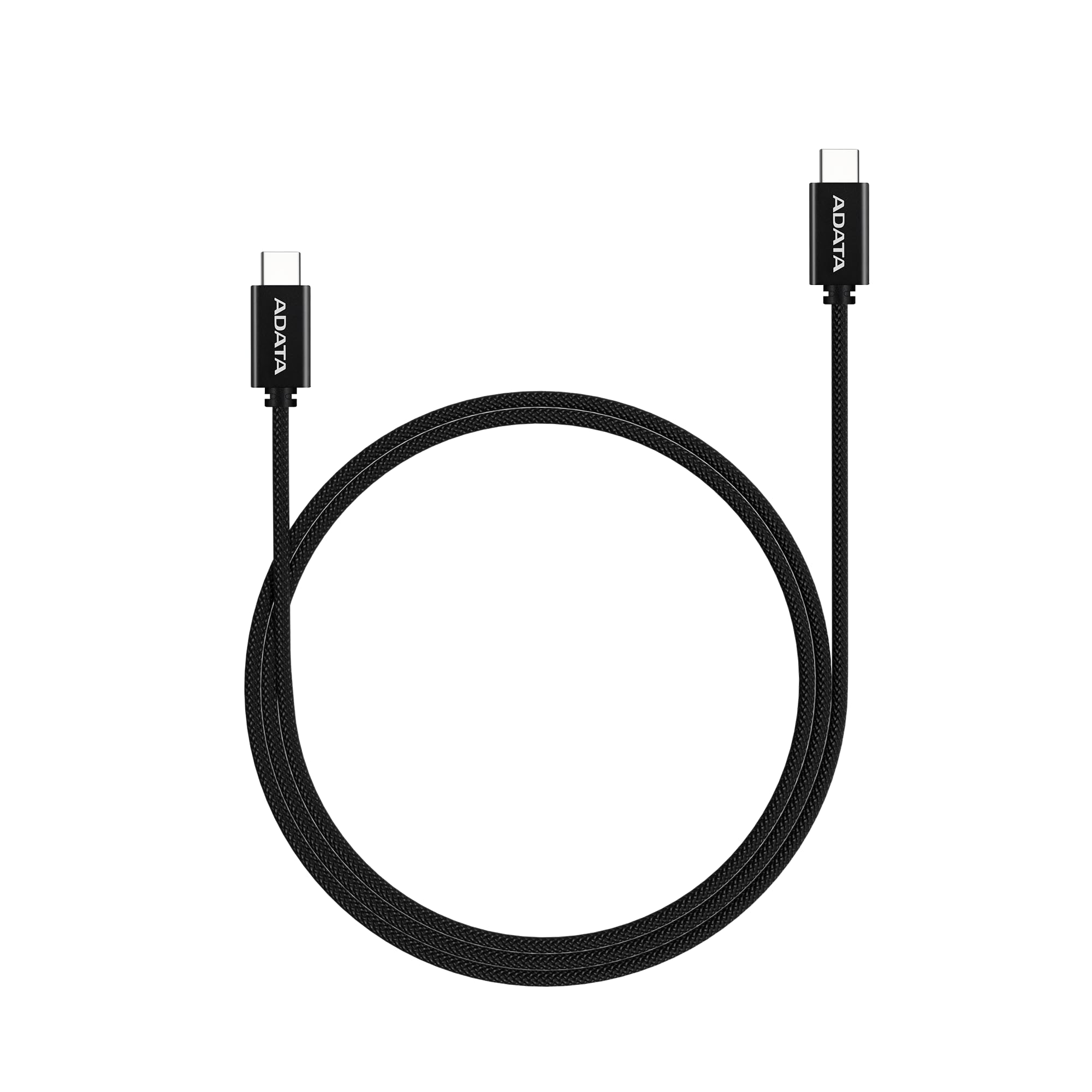 adata-usb-c-zu-usb-c-kabel-100w-pd3-0-qc3-0-nylongewebe-1m-schwarz image 3