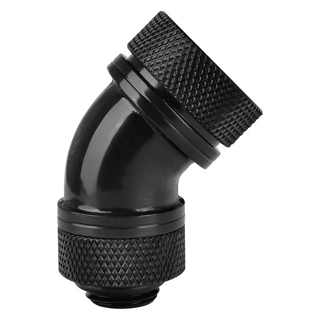 thermaltake-pacific-petg-tube-45-degree-dual-16mm-fitting-schwarz image 1