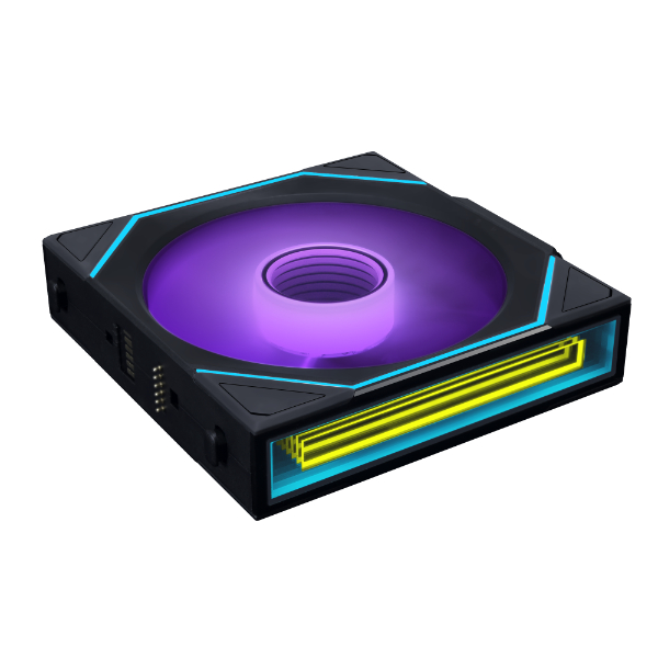 lian-li-uni-fan-sl-inf-wireless-rgb-l-fter-infinity-mirror-l-wireless-sync image 3