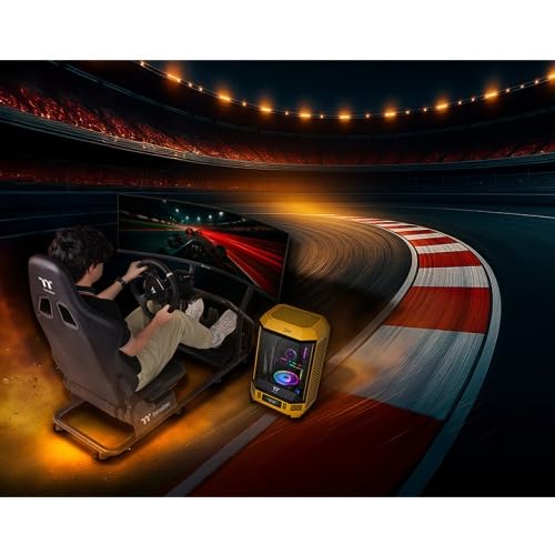 thermaltake-gr300-racing-sim-rig-monitor-stand-monitorhalterung-schwarz image 8