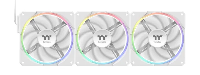 thermaltake-ts120-ex-rgb-white-3er-pack-mit-temperatursensor image 1
