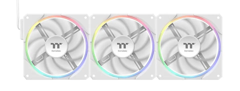 thermaltake-ts120-ex-rgb-white-3er-pack-mit-temperatursensor image 1