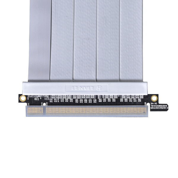 lian-li-pcie-4-0-riser-kabel-600-mm-schwarz-wei image 3