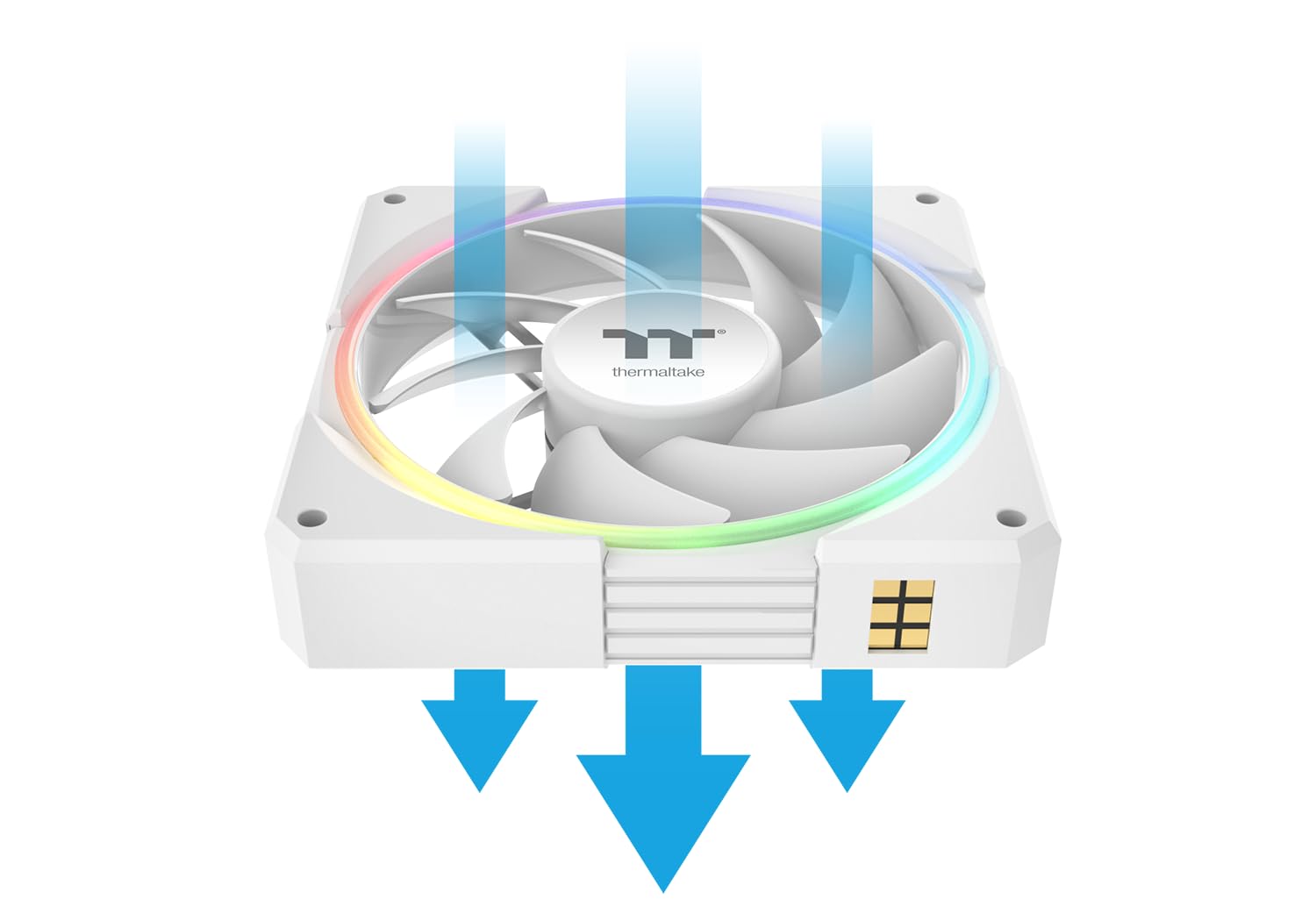 thermaltake-ts120-ex-rgb-white-3er-pack-mit-temperatursensor image 7