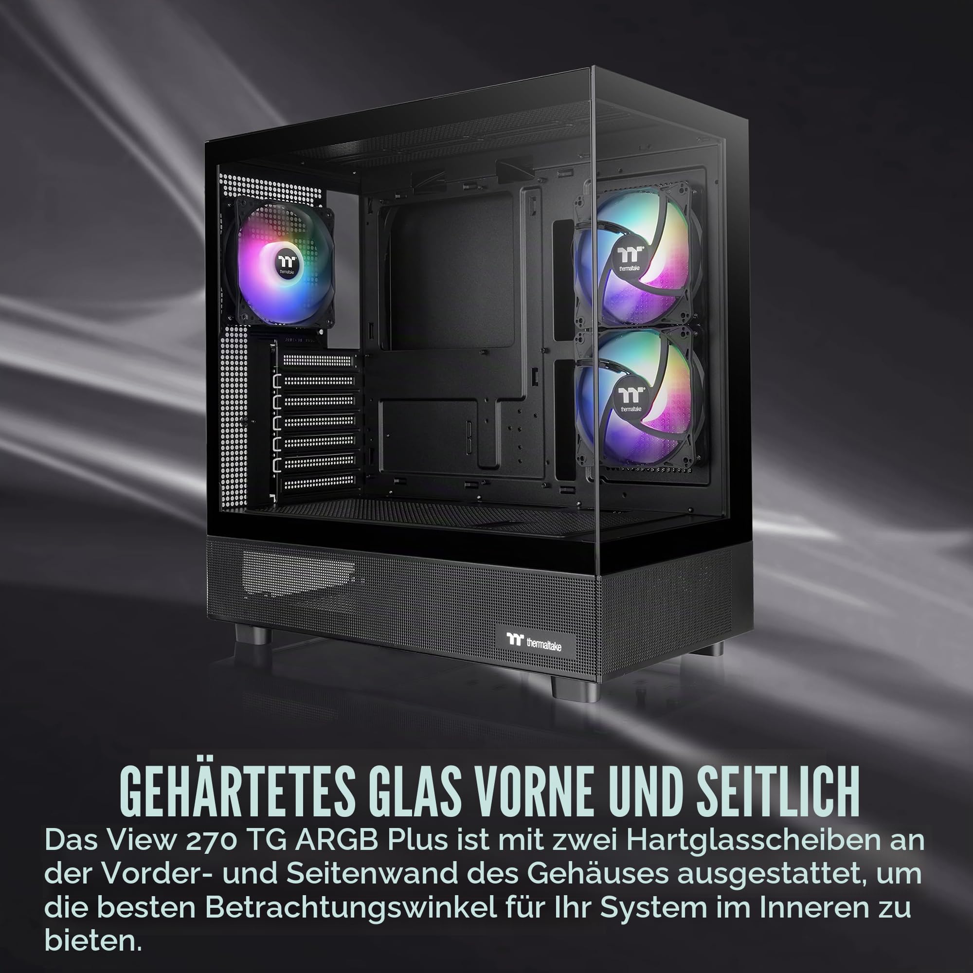 thermaltake-view-270-plus-tg-argb-midi-tower-schwarz-mit-doppel-glas image 3