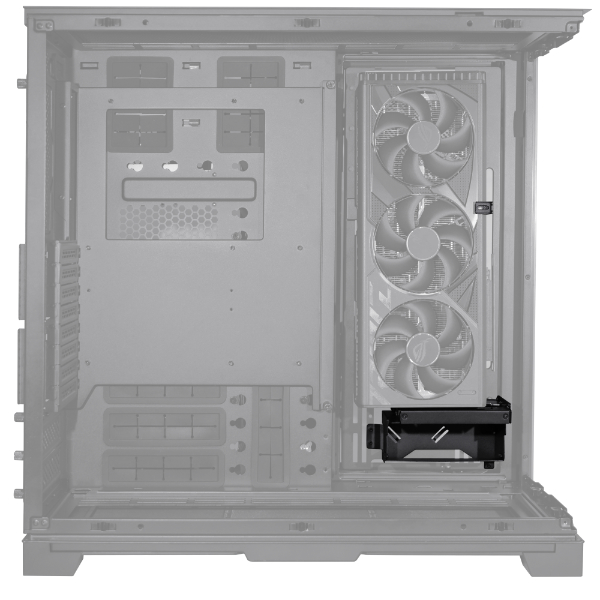 lian-li-o11d-evo-xl-upright-gpu-bracket-grafikkarten-halterung image 3