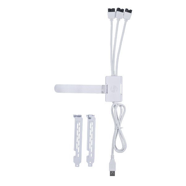 lian-li-usb-2-0-1-zu-3-hub-type-a-male-auf-3x-9-pin-usb-2-0-splitter image 2