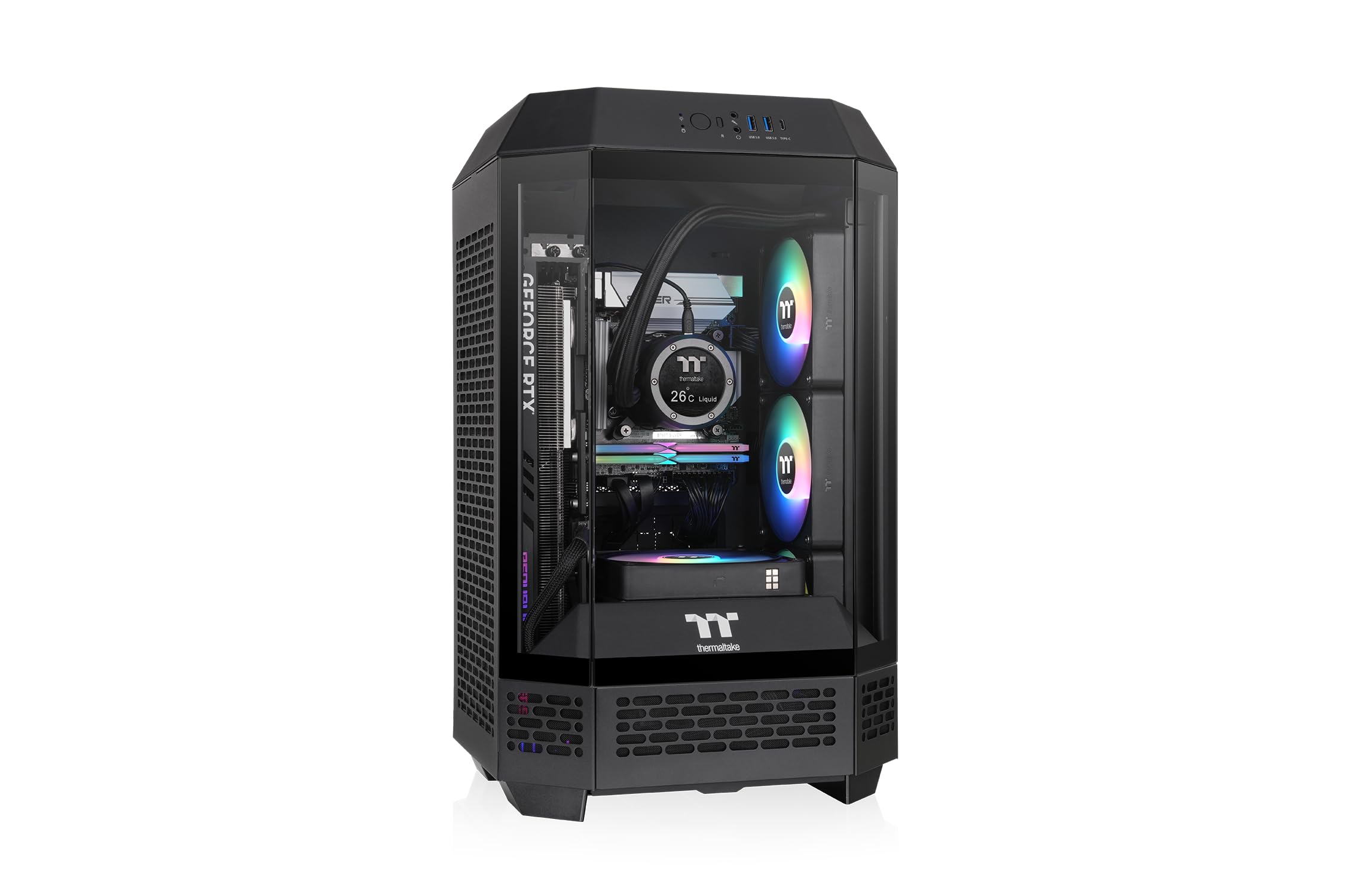thermaltake-the-tower-250-mini-itx-geh-use-schwarz-mit-tempered-glass image 8