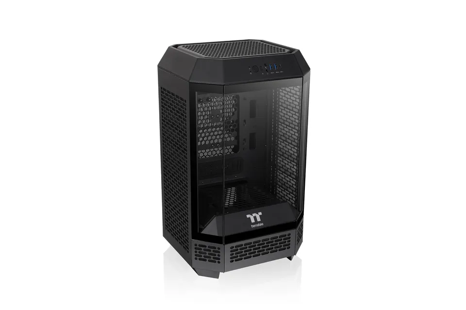 thermaltake-the-tower-250-mini-itx-geh-use-schwarz-mit-tempered-glass image 1