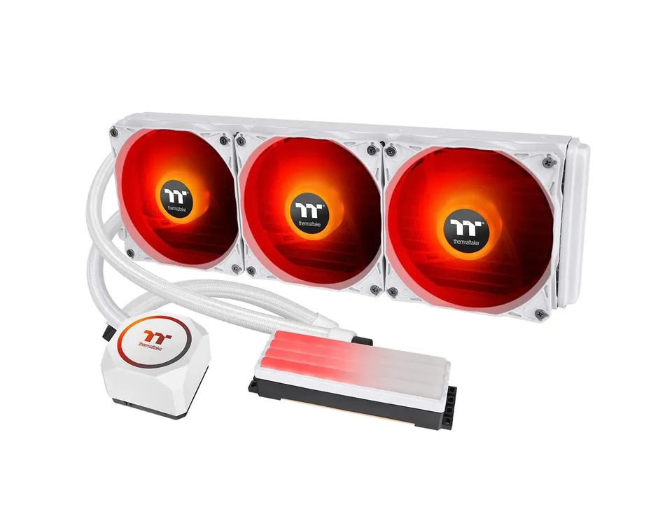 thermaltake-floe-rc360-snow-360-mm-aio-cpu-und-ram-wasserk-hlung-wei-argb image 1