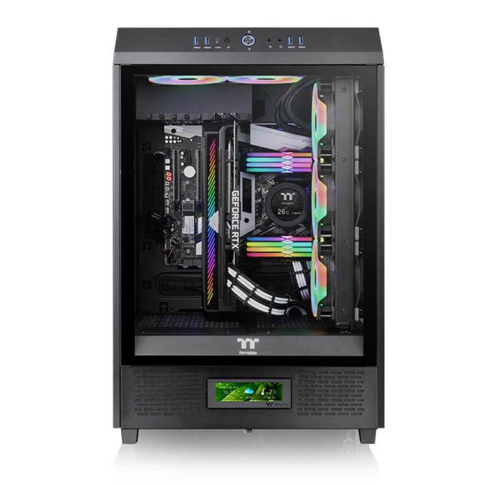 thermaltake-the-tower-500-lcd-panel-kit-schwarz image 4