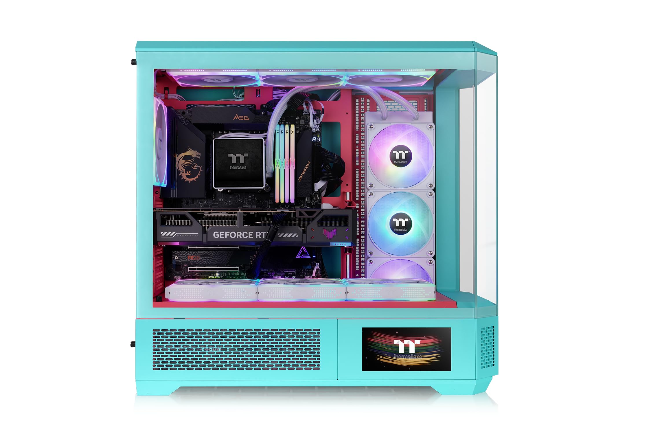 thermaltake-view-600-tg-mid-tower-mit-4x-tempered-glass-hidden-connector-mint-st image 7