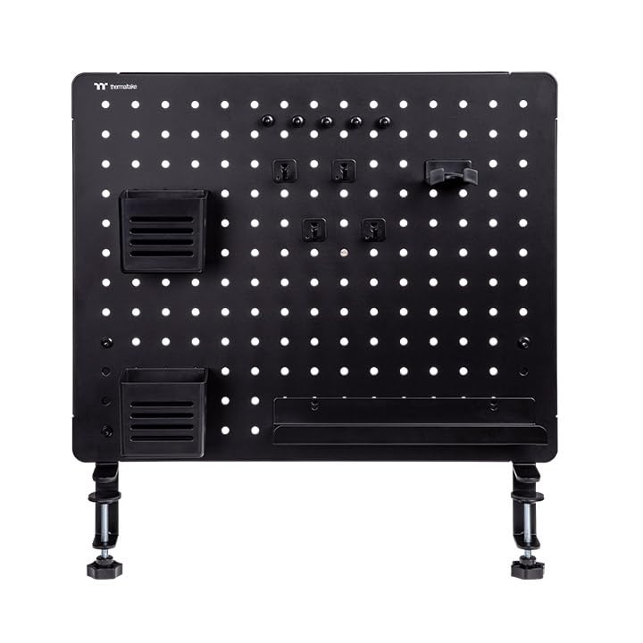 thermaltake-gea-gaming-desk-pegboard-lochbrett-large-black image 3