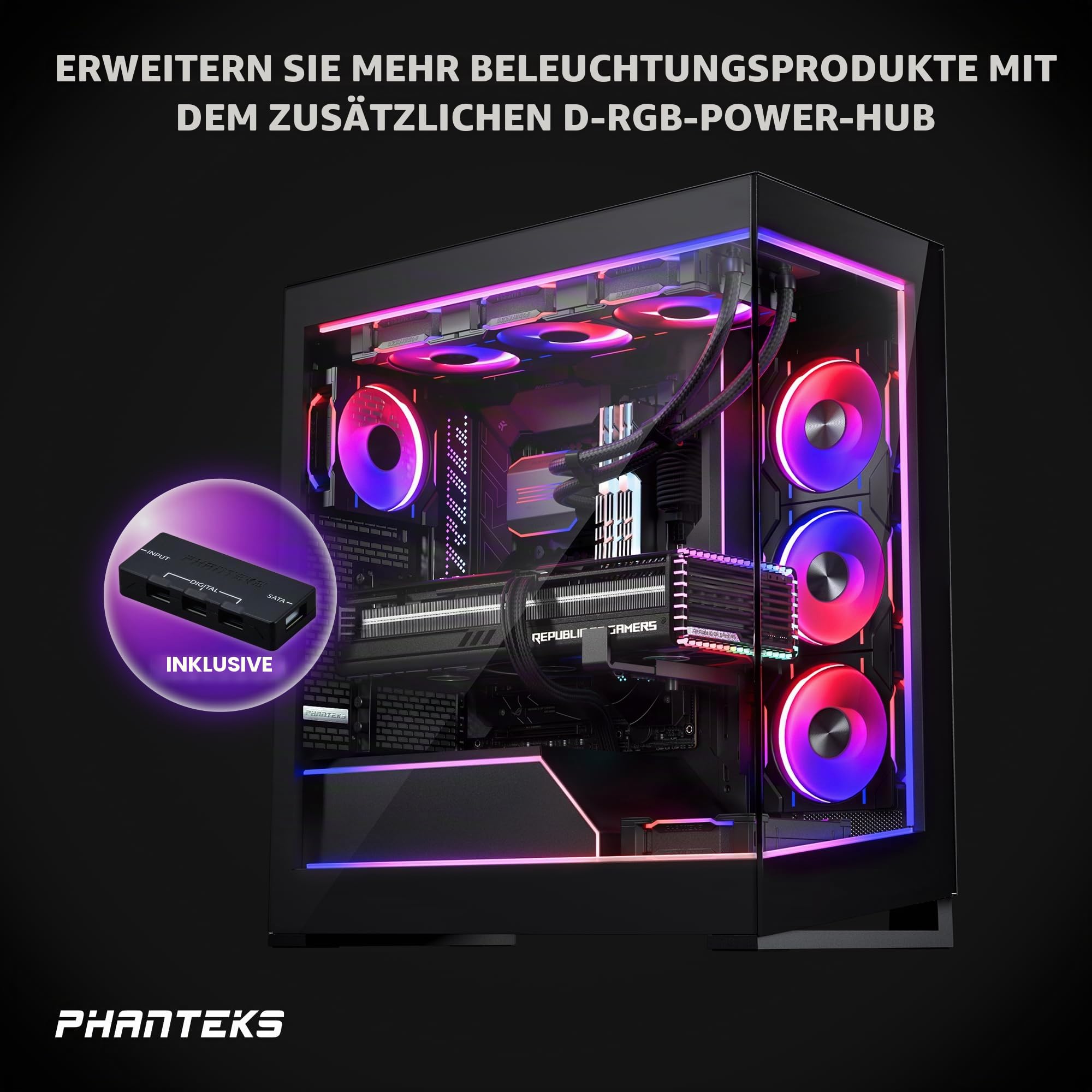 phanteks-nv5-premium-drgb-kit-power-hub-schwarz image 3