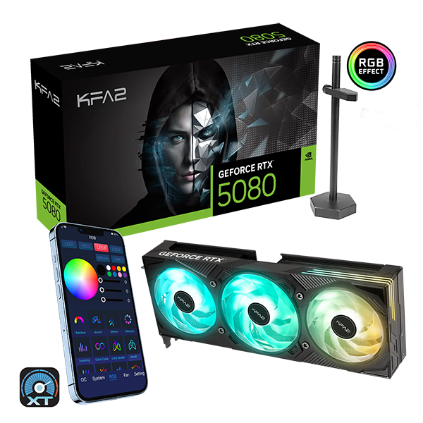 kfa2-geforce-rtx-5080-ex-gamer-1-click-oc-3x-16-gb-gddr7-grafikkarte image 2