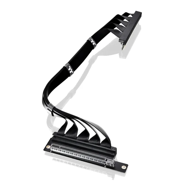 thermaltake-pci-e-4-0-dual-90-degree-riser-kabel-400-mm image 1