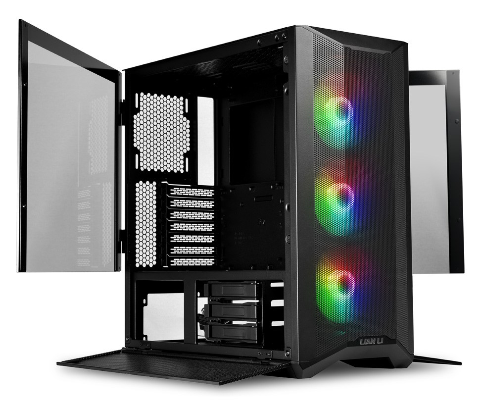 lian-li-lancool-ii-mesh-rgb-midi-tower-pc-geh-use-schwarz image 1