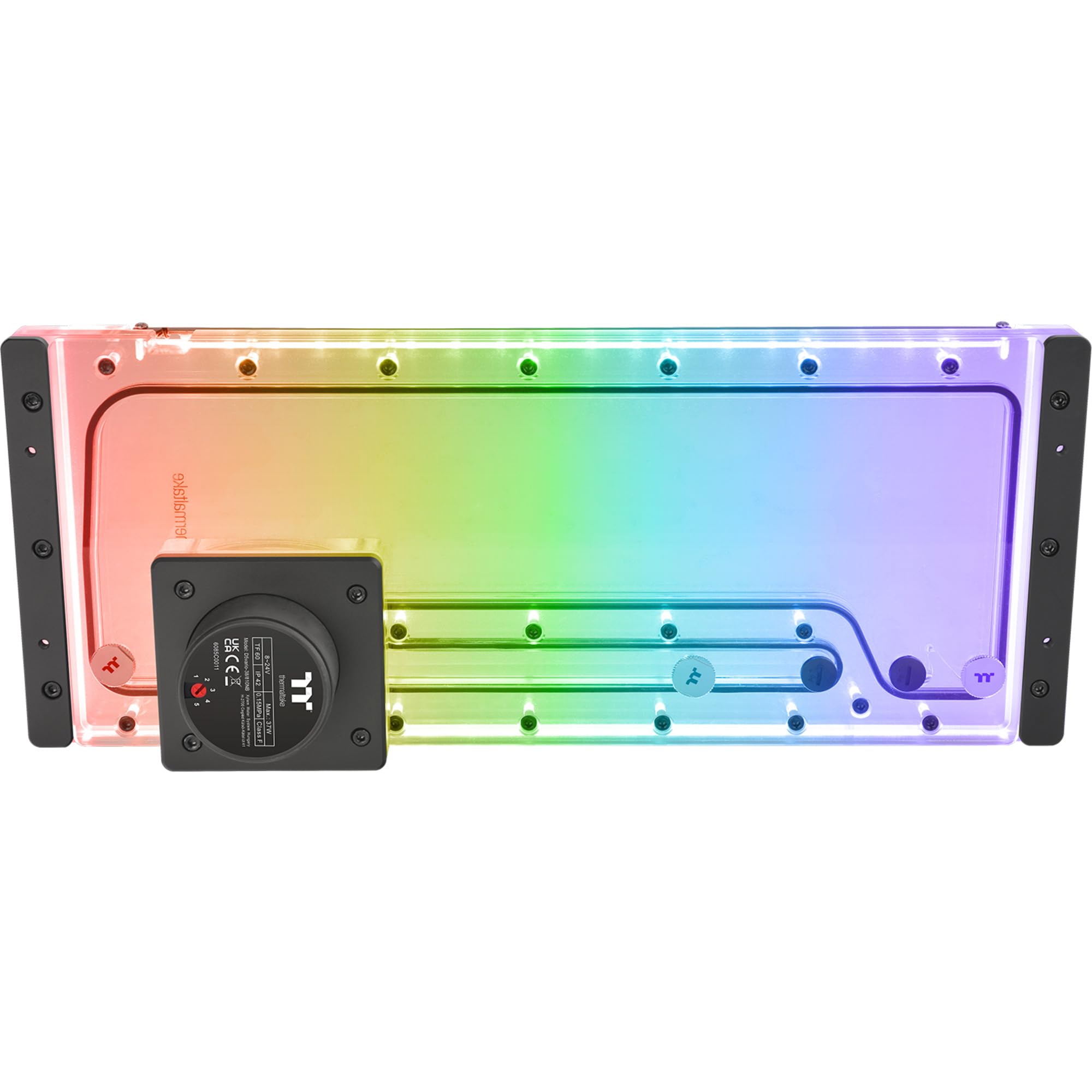 thermaltake-pacific-ultra-core-p6-dp-d5-plus-distro-plate-mit-d5-pumpe-und-3-9-l image 2
