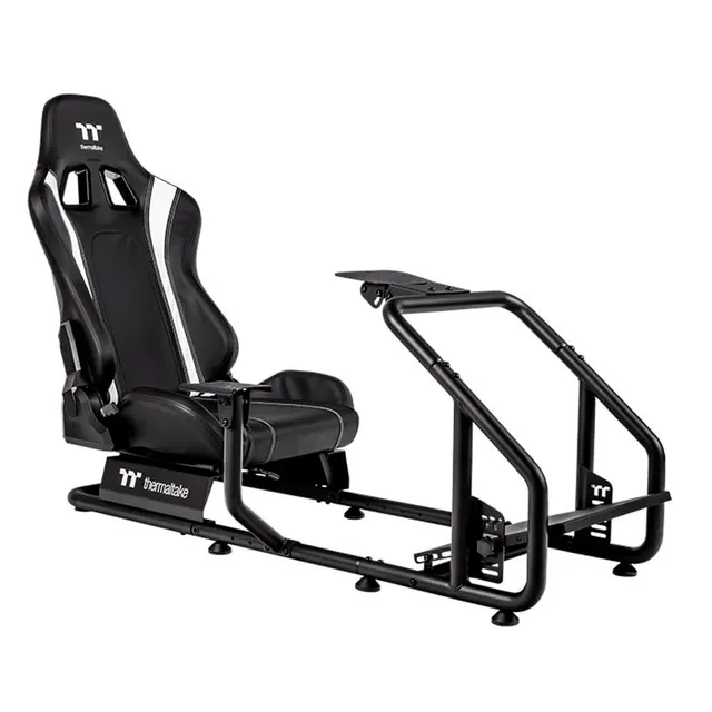 thermaltake-gr300-sim-racing-cockpit-racing-rig-mit-verstellbarem-pvc-rennsitz-s image 1