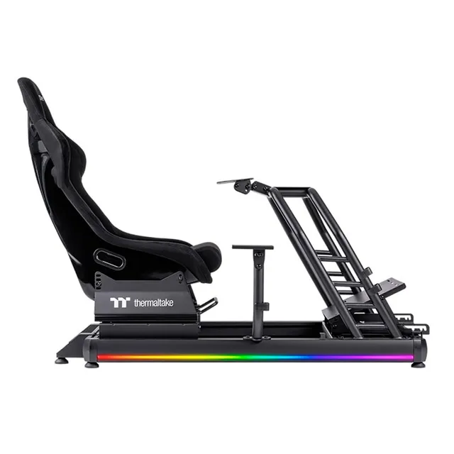 thermaltake-gr500-racing-simulator-cockpit-schwarz-alu-stahl-rig-mit-fiberglas-s image 1