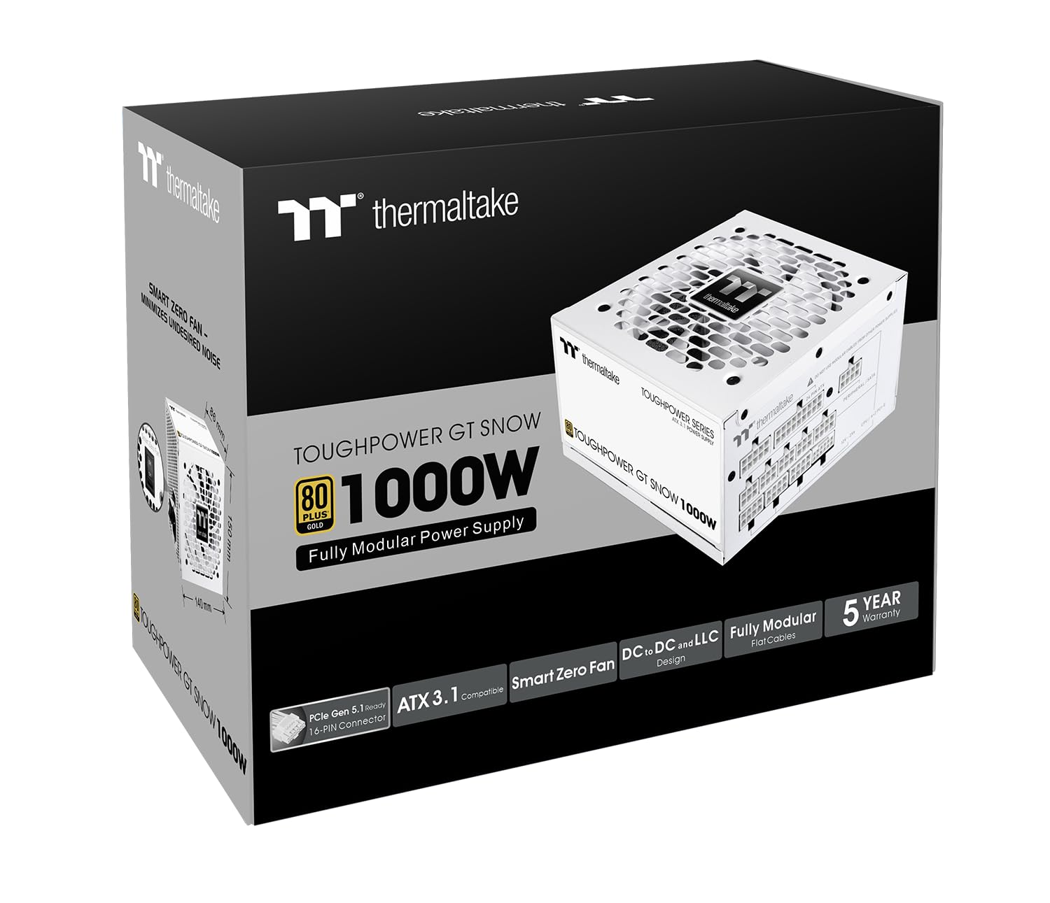 thermaltake-toughpower-gt-snow-1000w-atx-3-1-pcie-5-1-80-plus-gold-vollmodular-n image 3