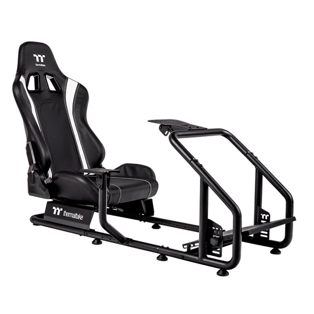 thermaltake-gr300-sim-racing-cockpit-racing-rig-mit-verstellbarem-pvc-rennsitz-s image 1
