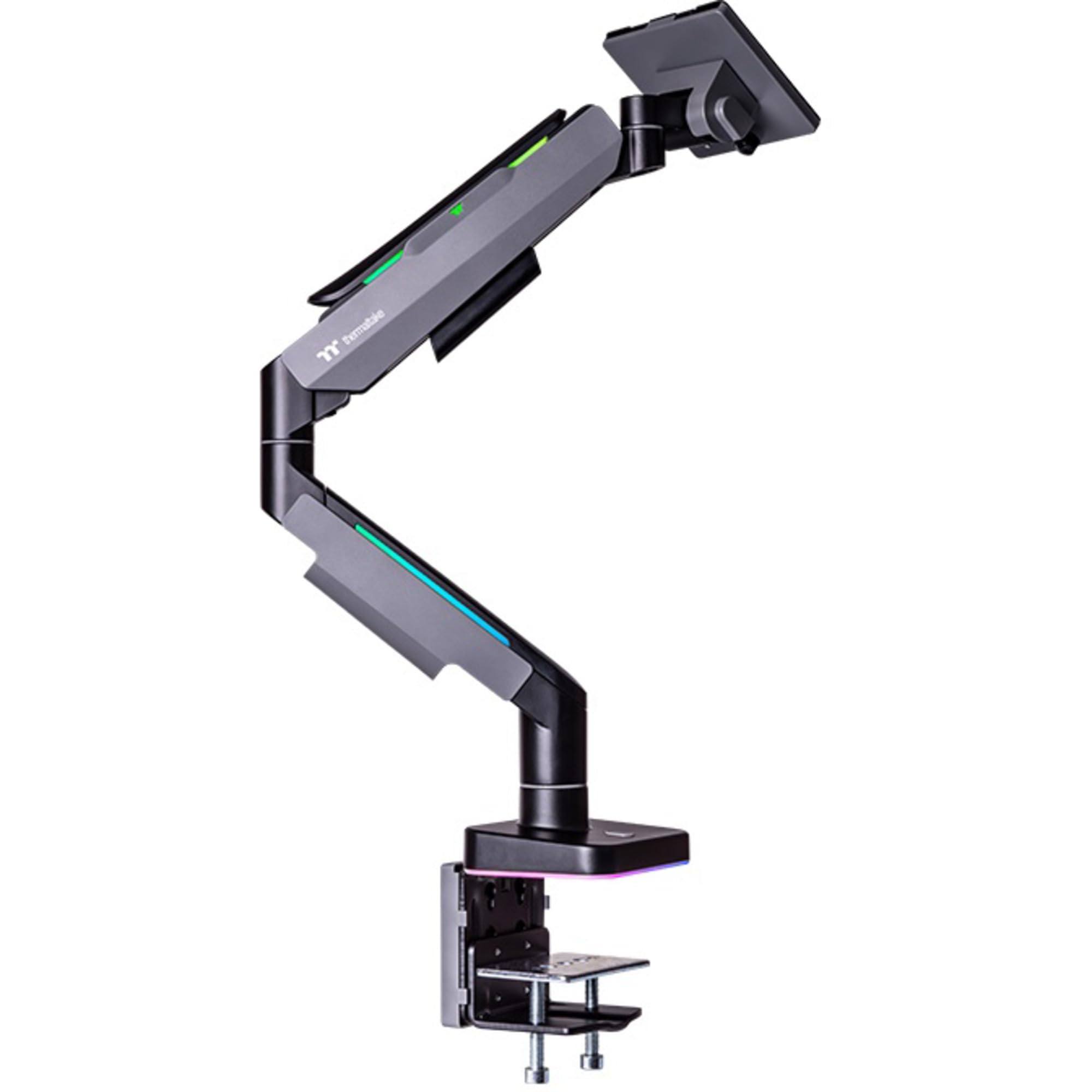 thermaltake-gea-single-rgb-gaming-monitor-arm-schwarz-f-r-bis-zu-35-zoll image 1