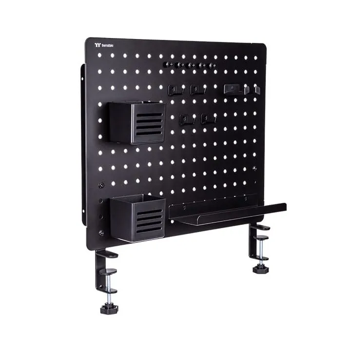thermaltake-gea-gaming-desk-pegboard-lochbrett-large-black image 1