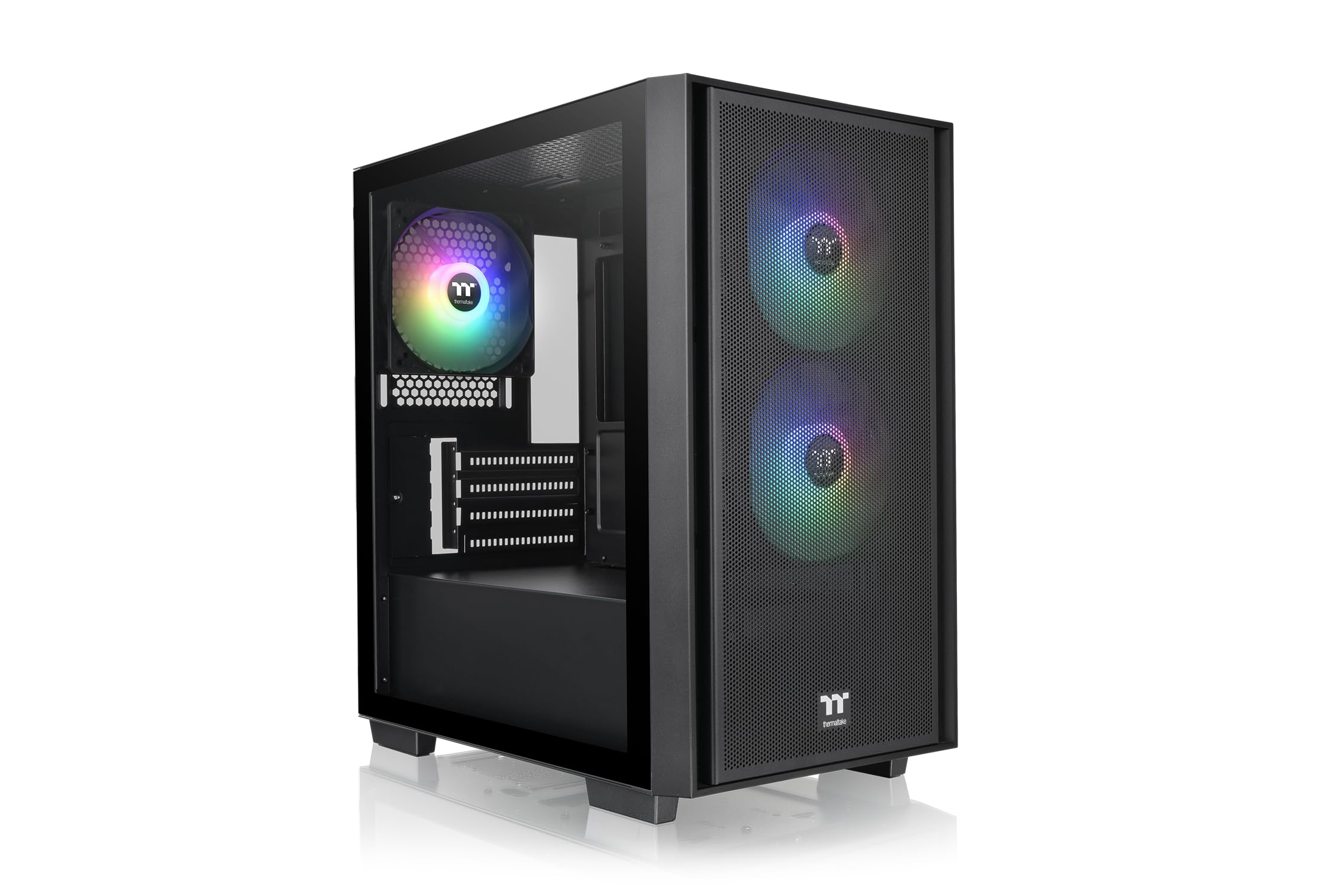 thermaltake-versa-h16-tg-argb-micro-tower-pc-geh-use-schwarz image 1
