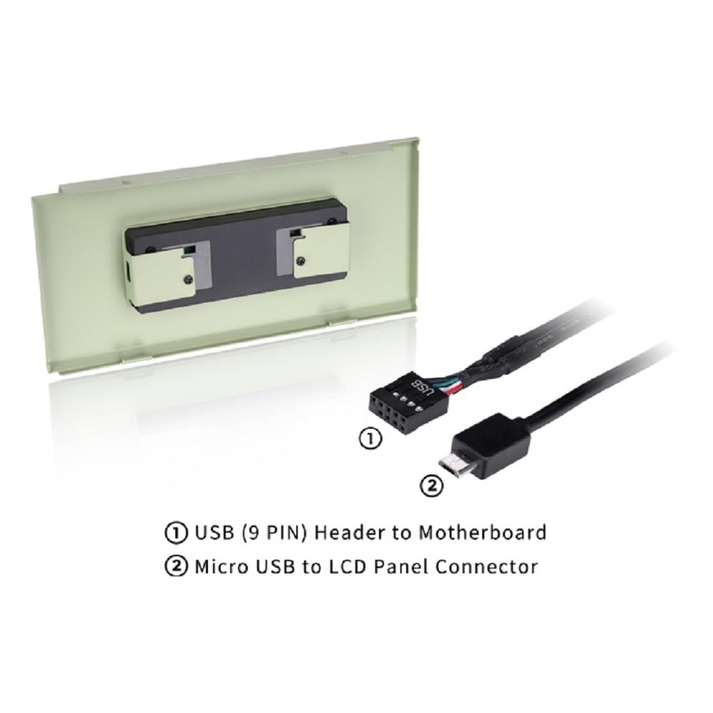 thermaltake-lcd-panel-kit-matcha-green-3-9-f-r-ceres-serie image 2