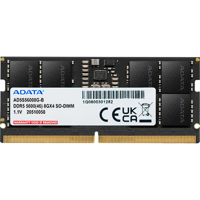 adata-premier-so-ddr5-8gb-5600mhz-laptop-arbeitsspeicher-single image 1