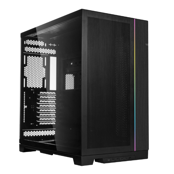lian-li-o11d-evo-xl-front-mesh-kit-aluminium-schwarz-wei image 3