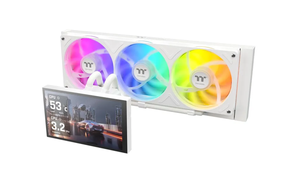 thermaltake-st360-ultra-snow-aio-wasserk-hlung-360mm-mit-7-zoll-ips-lcd image 1