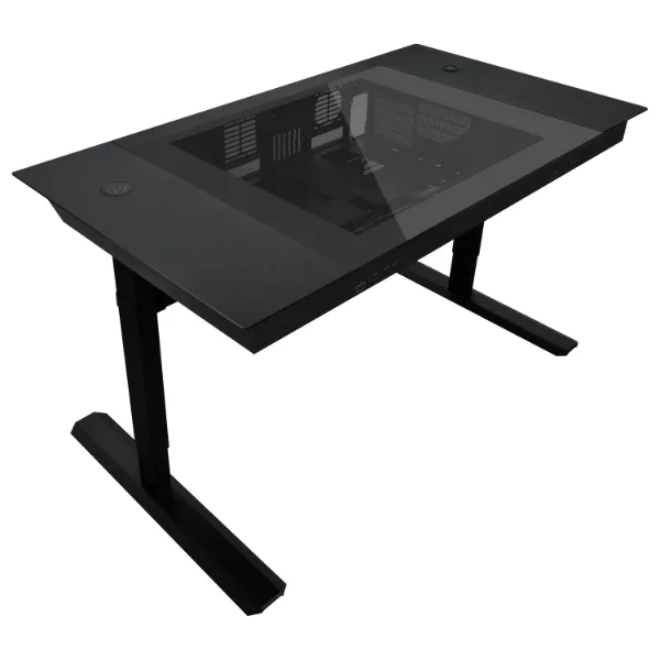 lian-li-dk07-schreibtisch-geh-use-h-henverstellbarer-pc-tisch-f-r-single-und-dua image 1